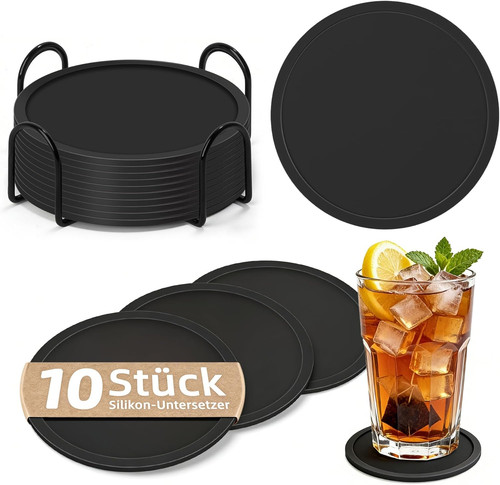 Silikon untersetzer set für - silikon,