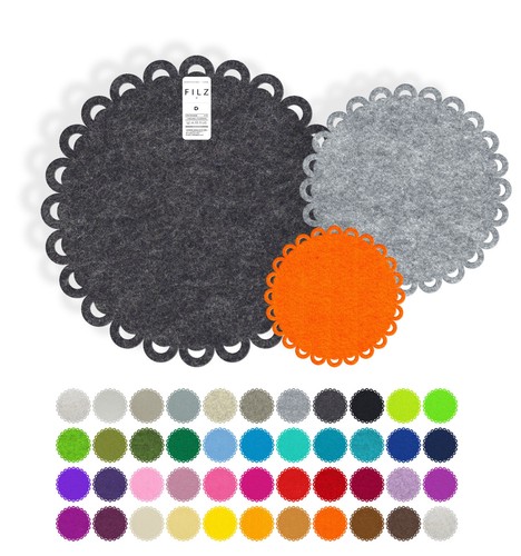 Spitze filz deckchen lace - filz,