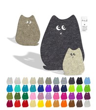 Miezekatze KATZE  FILZ