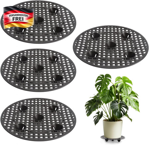 Pflanzen topfuntersetzer 30cm - pflanzen,