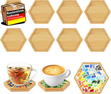 Bambus Untersetzer Set für