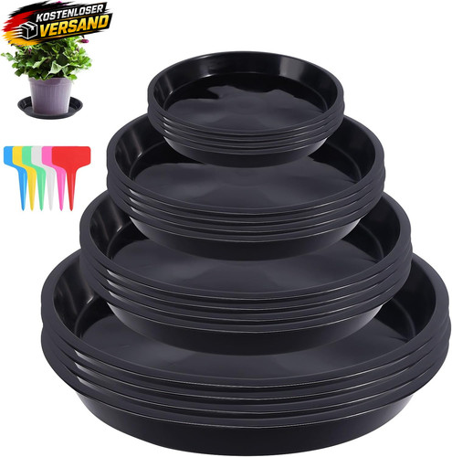 Blumentopf untersetzer set - set, 16