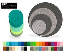 BIASTO® Runde Filzuntersetzer