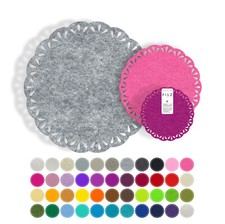 Spitze Filz Deckchen "Roma" -