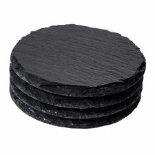 Schiefer Untersetzer Rund 10cm