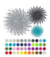 Wirbel FILZ Untersetzer