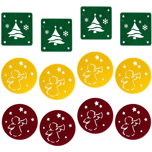 Filzuntersetzer weihnachten - filzuntersetzer,