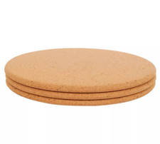 3x Topfuntersetzer Kork
