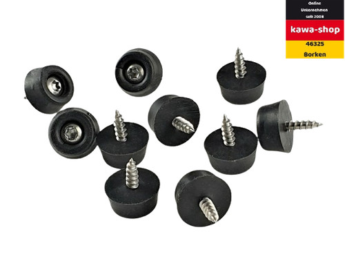 Gummifuß schwarze - gummifuß,