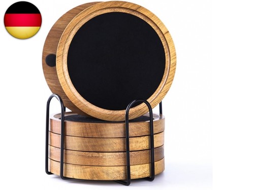 Untersetzer aus holz filz - aus,