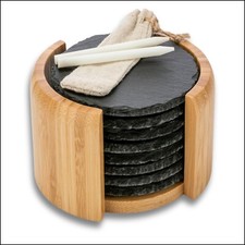 Schiefer Untersetzer 8er Set